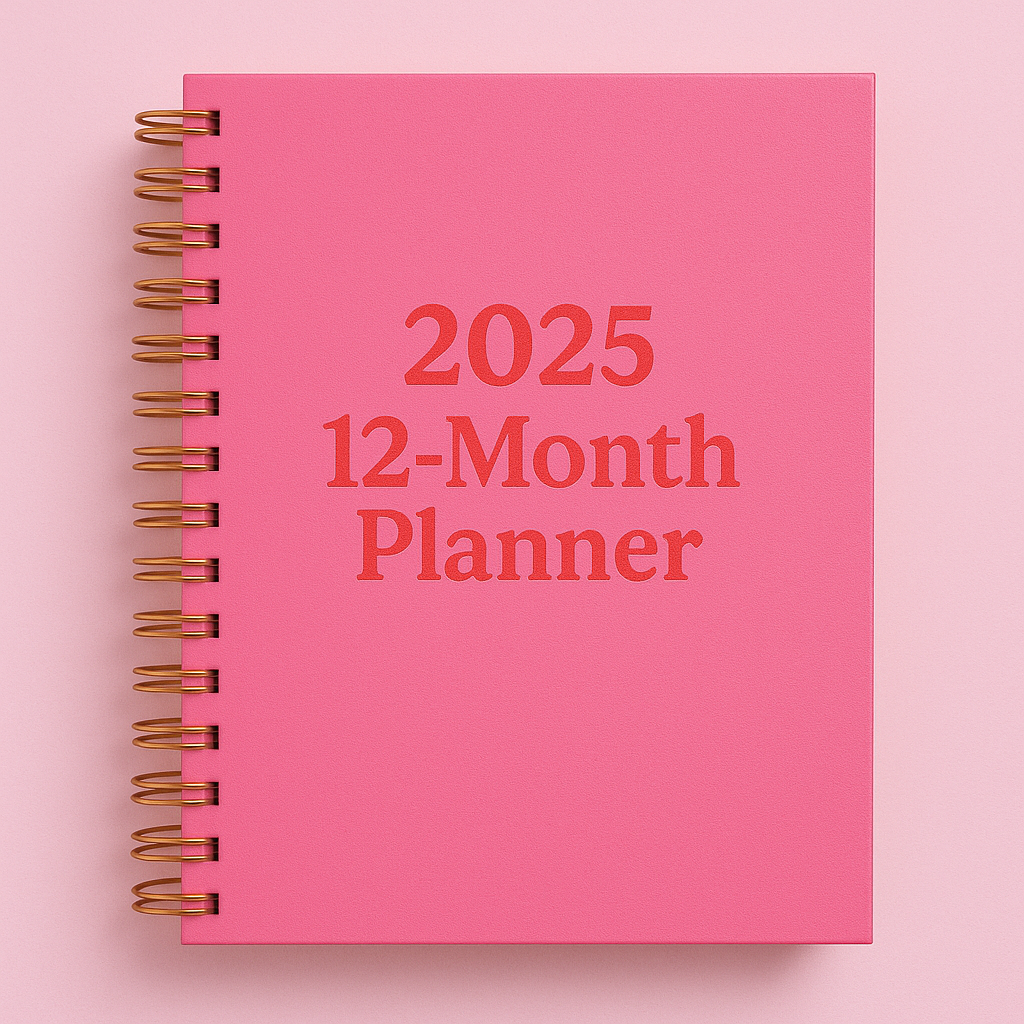 The Year I Stay Hot & Organized – 2025 Planner